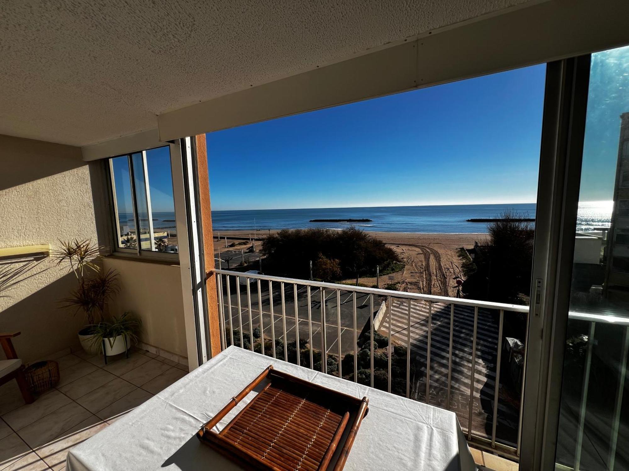 Appartement Vue Mer Valras Plage 외부 사진