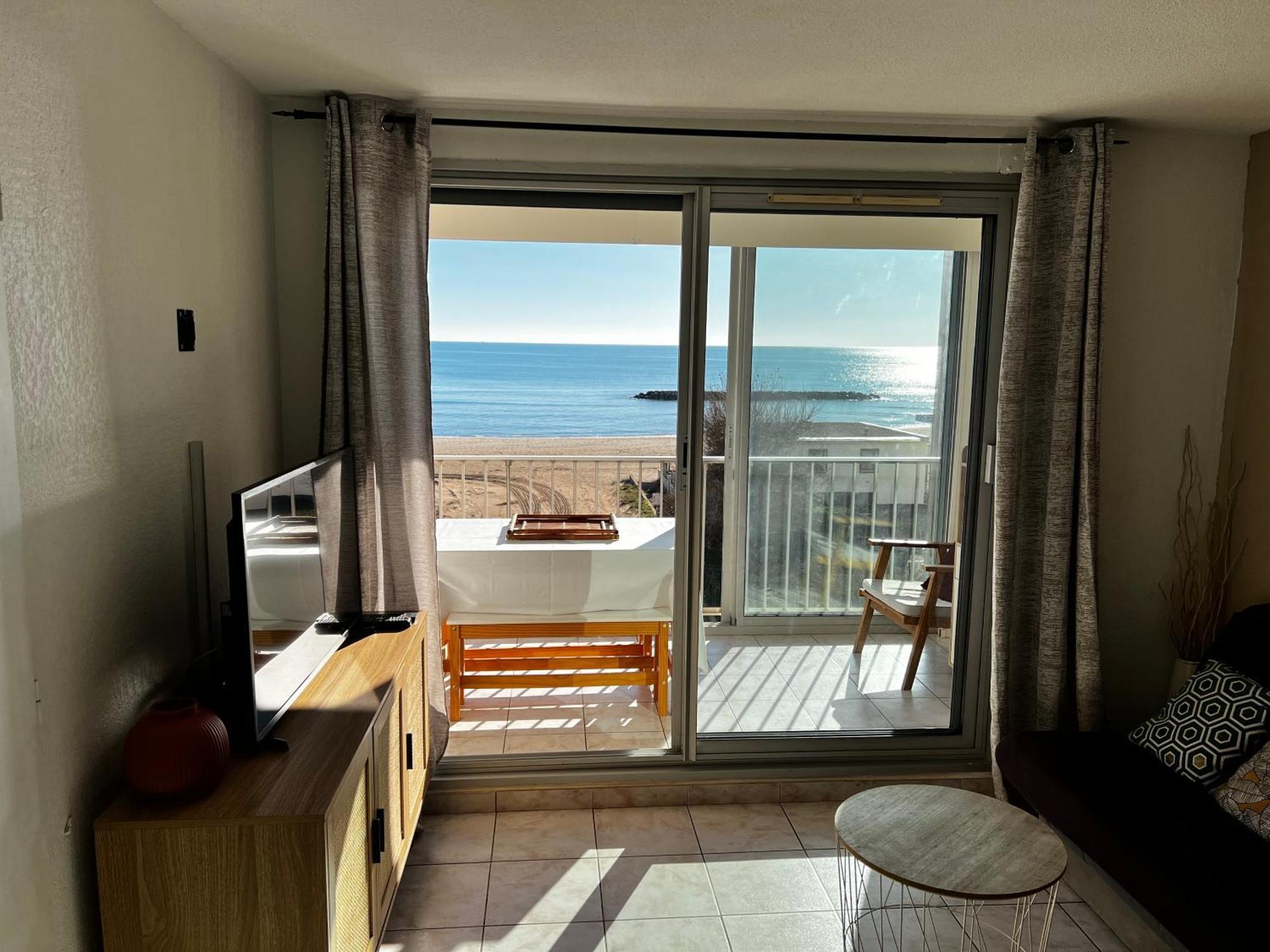 Appartement Vue Mer Valras Plage 외부 사진