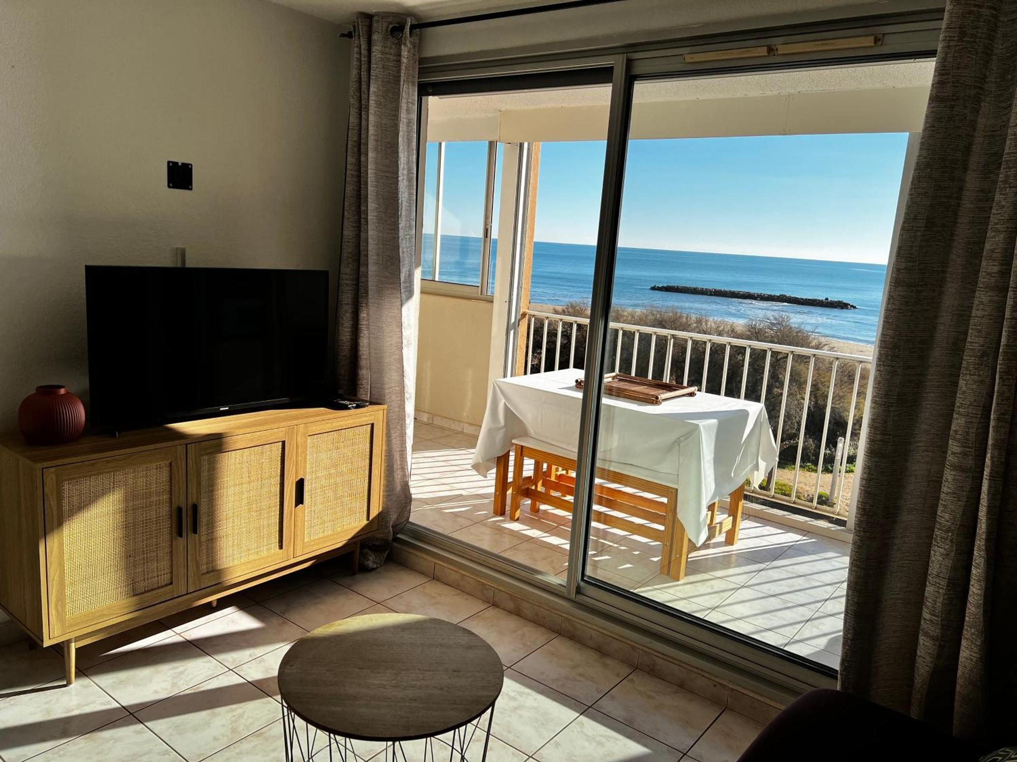 Appartement Vue Mer Valras Plage 외부 사진