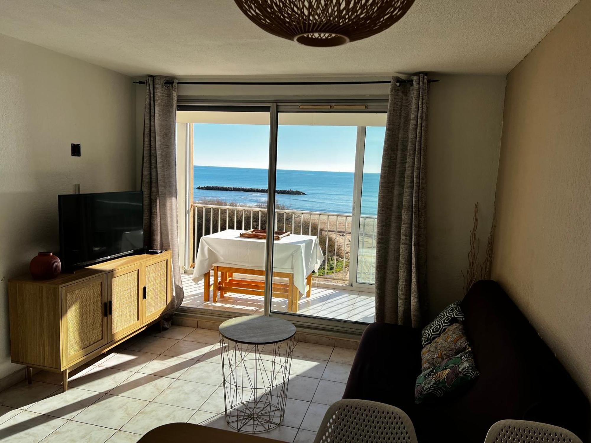 Appartement Vue Mer Valras Plage 외부 사진